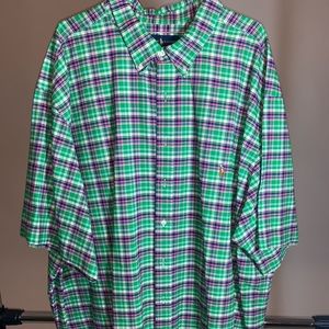Ralph Lauren.. Big and Tall button- down: Size 4XL